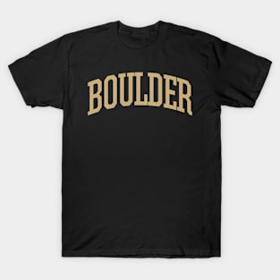 Boulder Colorado Co Warm Boulder T-Shirt